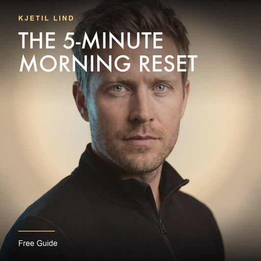 The 5-Minute Morning Reset by Kjetil Lind — free guide cover